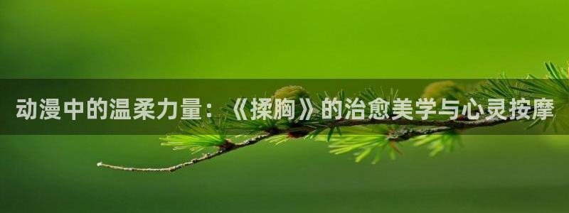 动漫里番推荐：动漫中的温柔力量：《揉胸》的治愈美学与心灵按摩