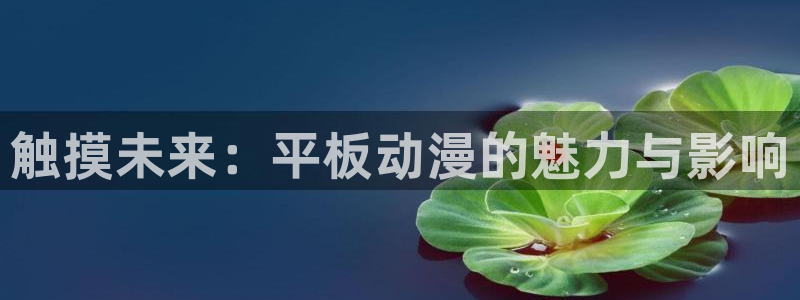 综漫里番小说：触摸未来：平板动漫的魅力与影响